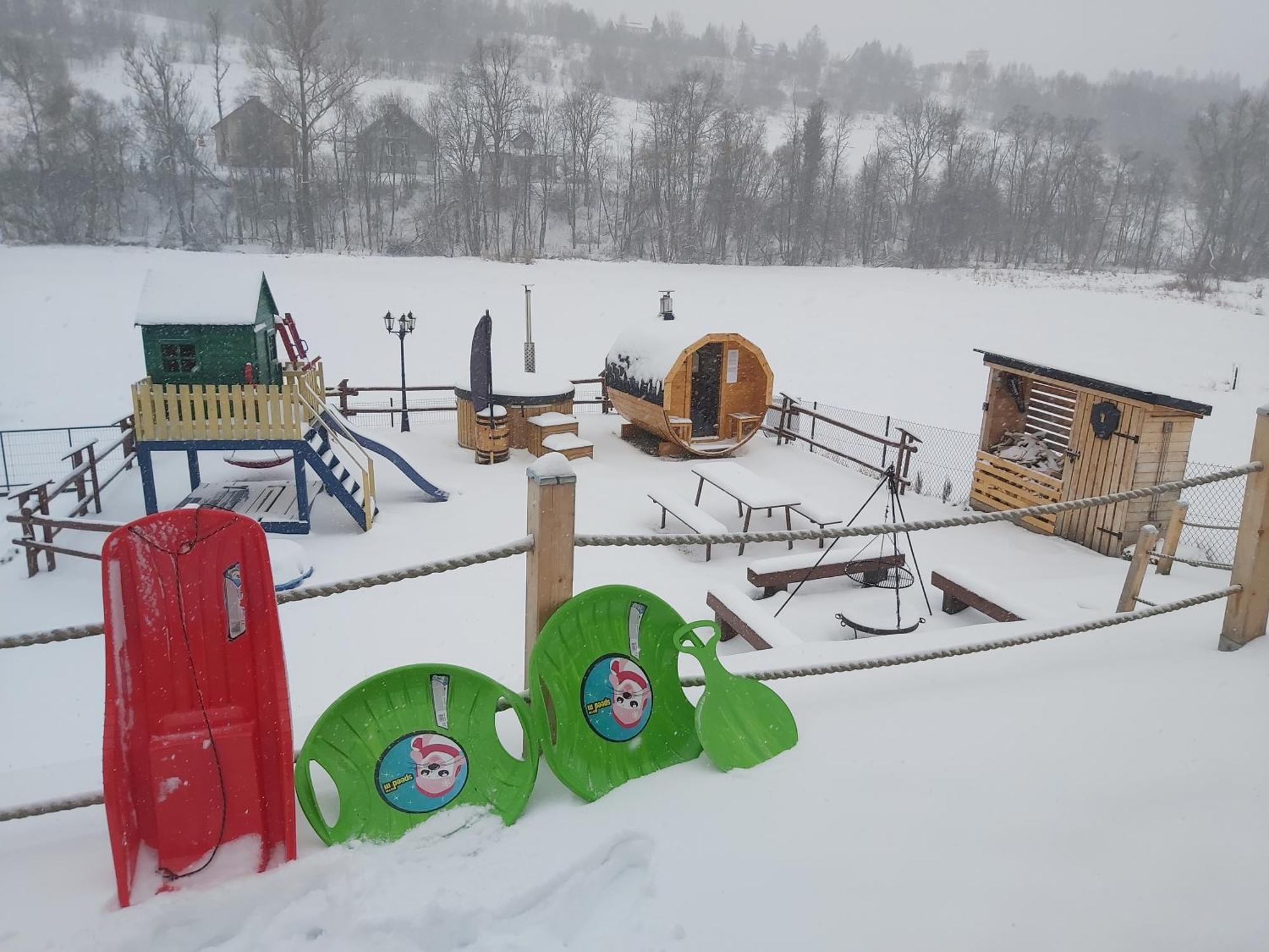 Domek Pod Hajdowka Jordanow Exteriör bild